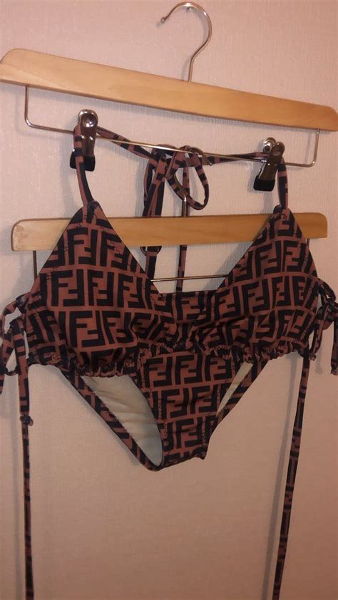 fendi swimsuit etsy